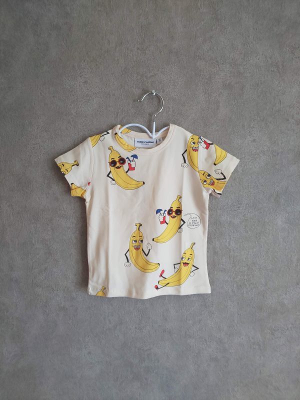 mini rodini BANANAS PRINTED TEE