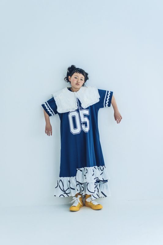 franky grow UNIFORM DRESS　ネイビー