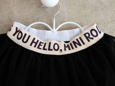 画像2: mini rodini Tulle Skirt ブラック