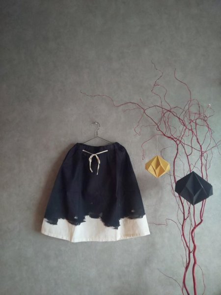 画像1: little creative factory Haiku Skirt (1)