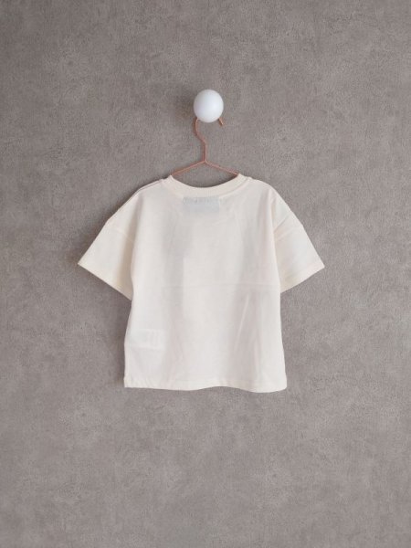 画像2: mini rodini Trans-Siberian T-shirt オフホワイト (2)