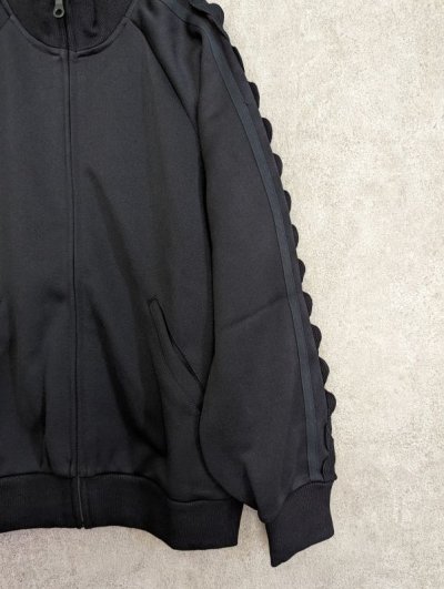 画像1: franky grow KUMA EMBROIDERY PATCH TRACK JACKET　ブラック