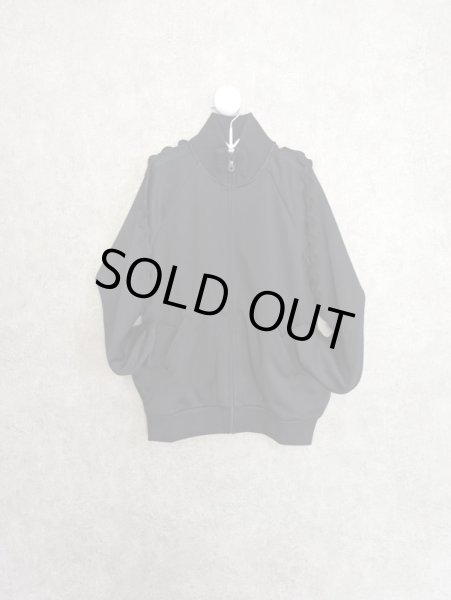 画像3: franky grow KUMA EMBROIDERY PATCH TRACK JACKET ブラック (3)