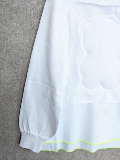 画像2: franky grow WATA KUMA L/S TEE ホワイト キッズ・レディースサイズ