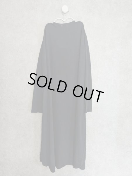 画像2: franky grow WATA KUMA KNITTED DRESS ブラック レディースサイズ (2)