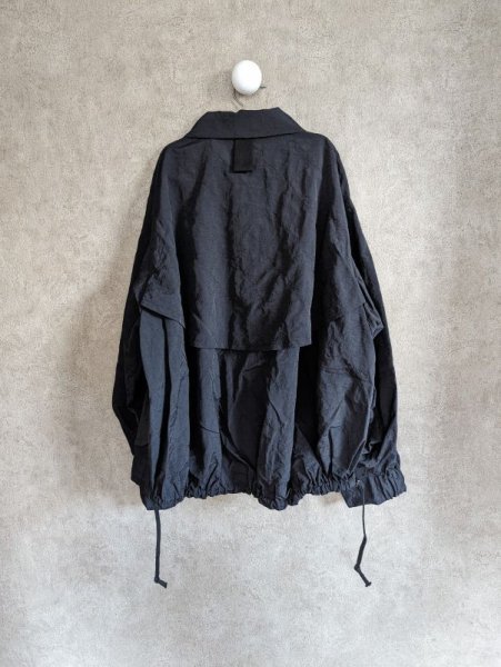 画像2: franky grow BEAR STITCH BLOUSON ブラック (2)