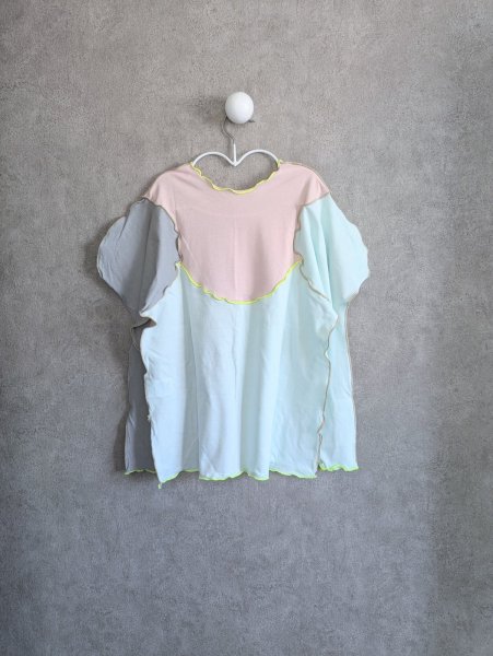 画像2: franky grow MULTI COLOR L/S TEE  ピンクMLT キッズ・レディース (2)