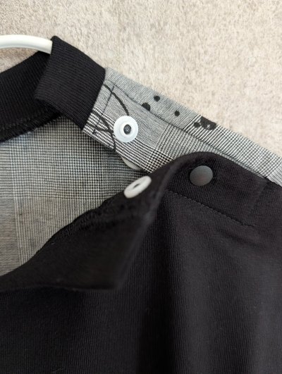 画像3: franky grow PUFF PRINTING ART TEE ブラック キッズ