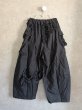 画像2: franky grow VARIOUS FRILL PANTS　ブラック (2)