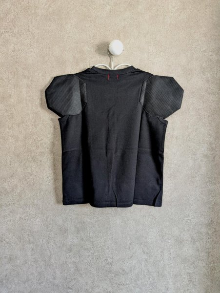 画像2: franky grow DISTORTED SLEEVES TEE　ブラック　キッズ・レディース (2)