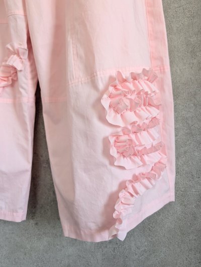 画像2: franky grow VARIOUS FRILL PANTS ピンク