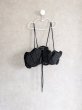 画像2: franky grow ALAN KNIT BUSTIER　ブラック (2)