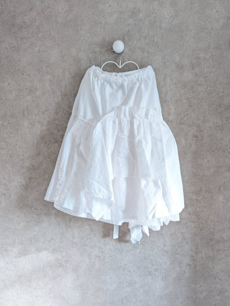 画像1: franky grow FULLY EMBROIDERED WRAP SKIRT　KIDS・WOMAN (1)