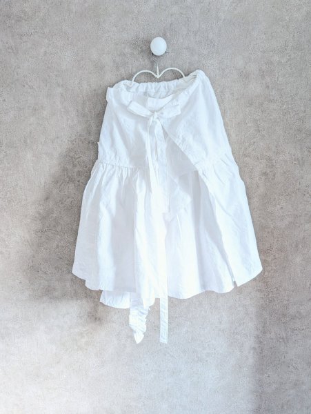 画像2: franky grow FULLY EMBROIDERED WRAP SKIRT　KIDS・WOMAN (2)