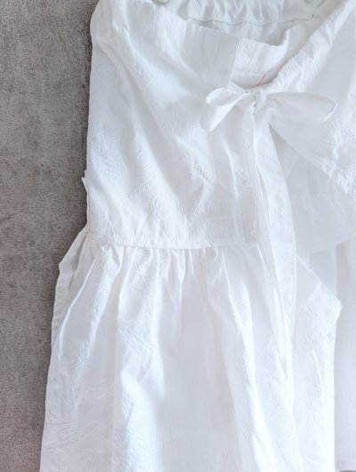 画像3: franky grow FULLY EMBROIDERED WRAP SKIRT KIDS・WOMAN