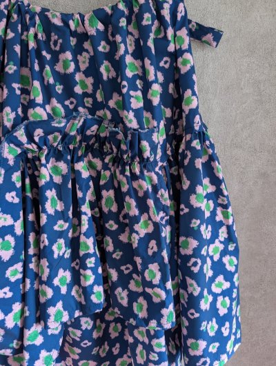 画像1: franky grow L/B Pt.WRAP SKIRT KIDS・WOMEN