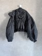 画像2: franky grow GURUGURU QUILT RIBBON BOMBER JACKET　ブラック　レディース (2)