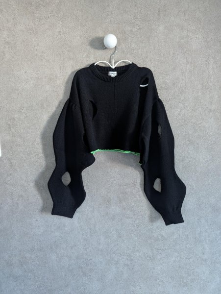 画像1: franky grow CHEESE KNIT PULLOVER　キッズ・レディース (1)