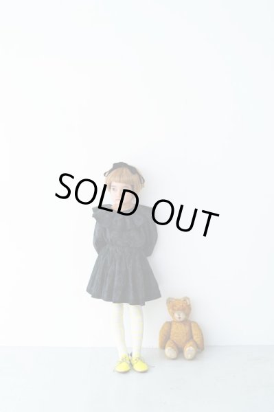 画像1: franky grow POP AIRY SKIRT　ブラック＊ディープブラック (1)