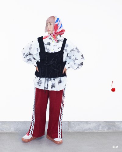 画像3: franky grow KNIT VEST ブラック